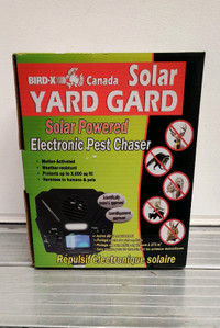 Bird-X Inc. Solar Yard Gard Ultrasonic Animal Repeller 

