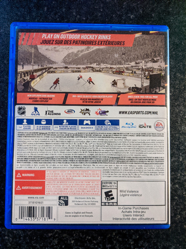 NHL 19 PS4 - Complete in Sony Playstation 4 in Kitchener / Waterloo - Image 3