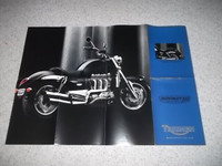 2004 Triumph Models Original Poster or Brochure