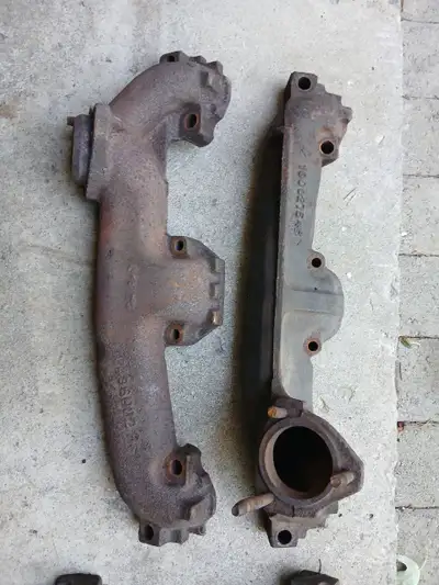 70's pontiac firebird trans am 400 exhaust manifolds, View more