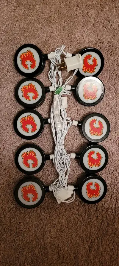 Calgary Flames Patio Lights (New), View more
