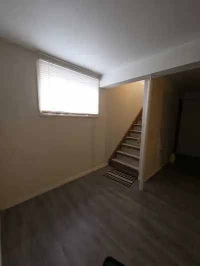1 BR basement suite for rent for single senior or single matured person 55 & over ...walking distanc...