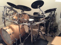 Roland VAD 706 drum kit and extra's