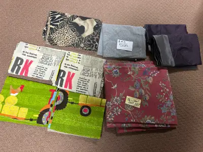 One Queen Flat Sheet 8 Pillows Cases, View more