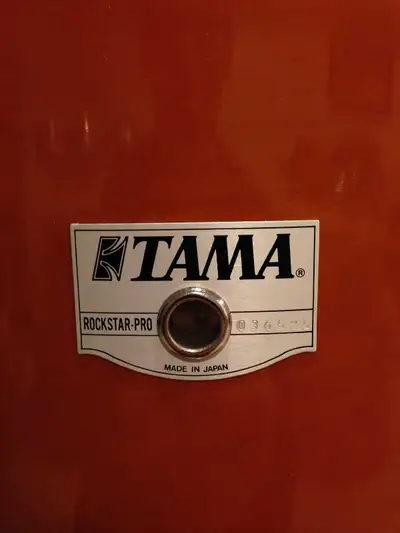 Tama Rockstar Pro - Amber Laquer - 1990-92 , View more