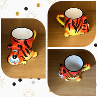 3D “TIGER” Ceramic Canada Mug