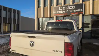 Brand New Tri fold soft top tonneau cover for 6.4' box Ram 1500, View more