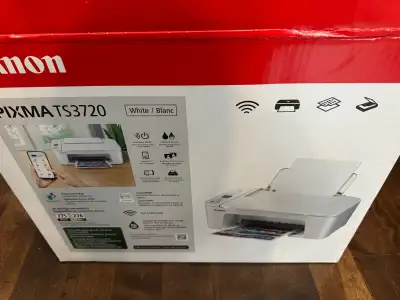 Canon Printer pixma TS3720 with box / avec boite , View more