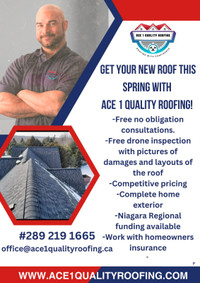 Get your NEW ROOF this summer !