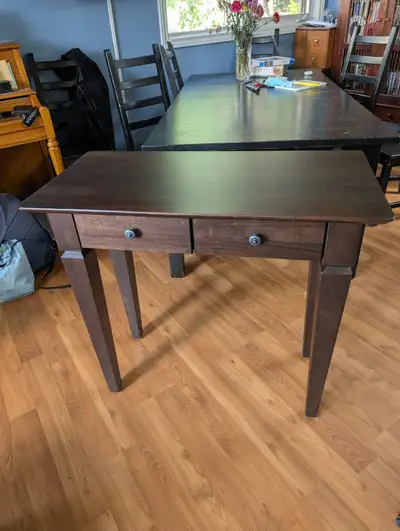 Solid Wood Two‑Drawer Console Table – 36" Wide, View more