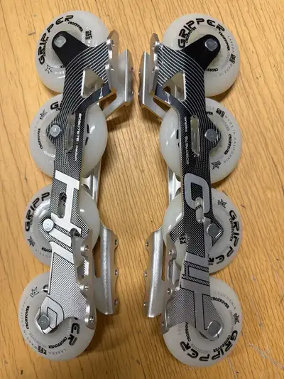 Rollerblade chassis set with wheels and bearings, View more