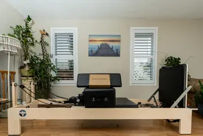 Studio Grade Pilates Reformer Still in Crate - Freeing up Space, View more