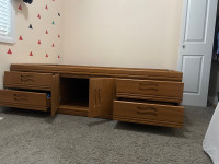 Twin Bed frame with lots of storage 