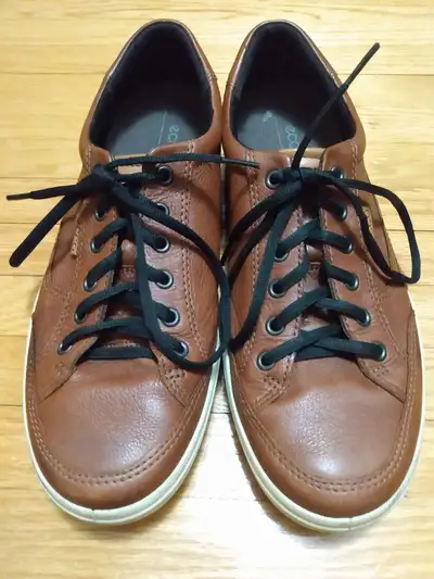 Vintage Ecco Soft 7 Brown Leather Shoes Size US 10 (43030401053), View more