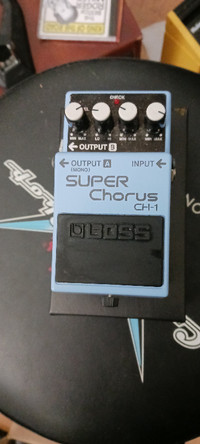 Boss Super Chorus CH-1 effects pedal