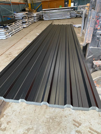Coloured steel siding/roofing