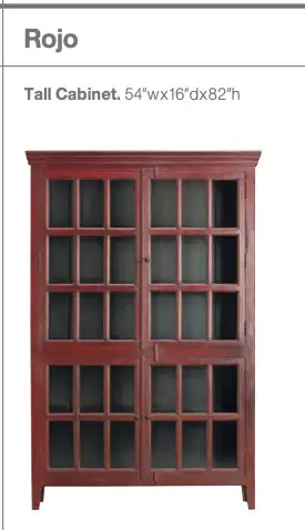 ROJO Tall Cabinet from Crate and Barrel, View more