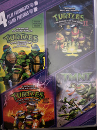 Teenage mutant ninja turtles 4 movie collection dvd
