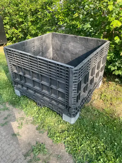 Heavy duty resin folding crate , View more