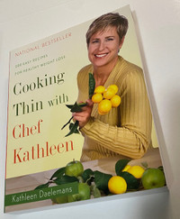 2 New Books, 'Cooking Thin with Chef Kathleen', with Daybook