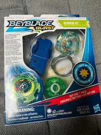 New, boxed Bey Blade toy