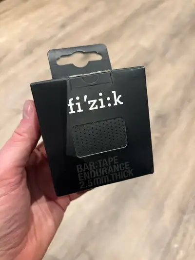 BBIB. Fizik endurance series handlebar tape 2.5mm in black. Pick up near Oriole Parkway and Eglinton...