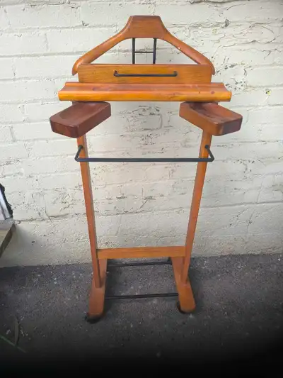 Valet Stand clothing butler solid wood, View more