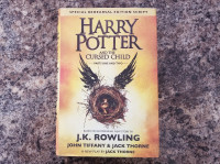Harry Potter and the cursed child book