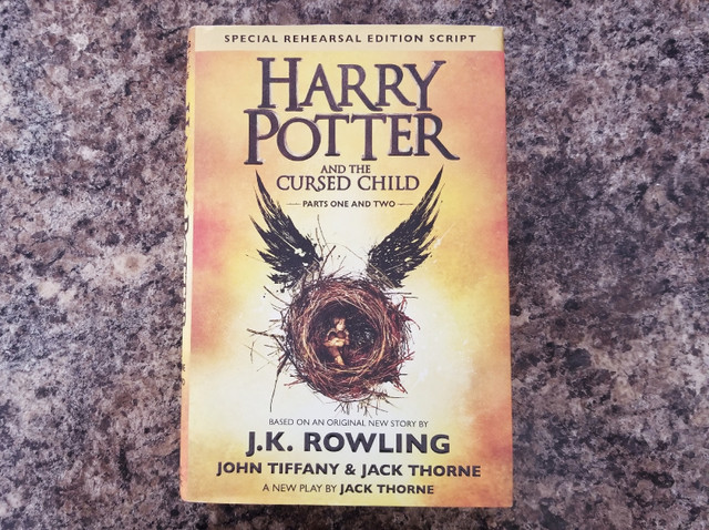 Harry Potter and the cursed child book in Children & Young Adult in Lethbridge