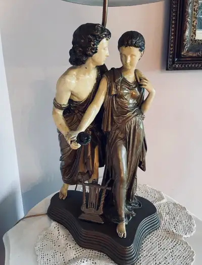 Unique tall Vintage Table Lamp, View more