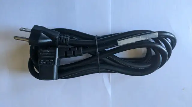 90 Degree Right Angle AC Power Cord Cable with 3-Conductor PC Po62863270223618126