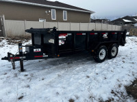 8 x 14 foot dump trailer - sold pending pickup 