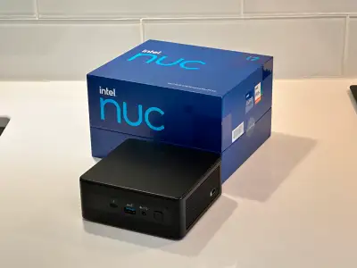Intel NUC 11 mini PC, Core i7-1165G7, 32GB RAM, 1 TB SSD, View more