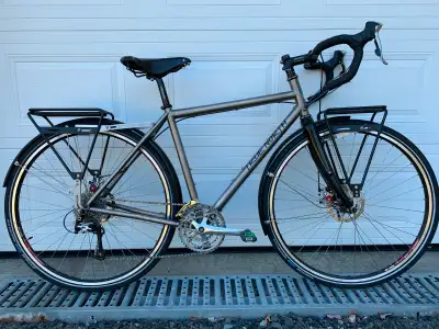 Custom Titanium Touring Bicycle, View more