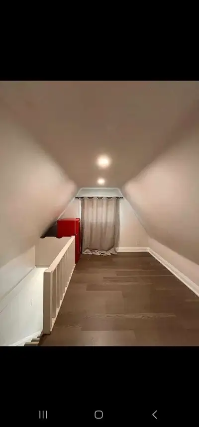 big room with private bathroom and small kitchen in second floor of the house good for two people