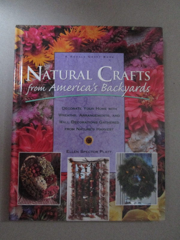 book #1 - Natural Crafts from American Backyards in Textbooks in Peterborough