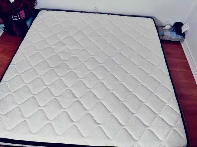 queen size mattress available for sale  in Beds & Mattresses in Vancouver - Image 2