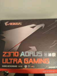 Brand new unused Aorus 370 ultra gaming motherboard