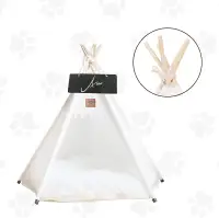Cozy Pet Teepee with Thick Cushion - $25 CAD - Great Condition!