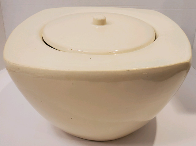 Ceramic Table Top Fire Bowl W Lid, $35, Pick up in Orleans ON in Outdoor Décor in Ottawa