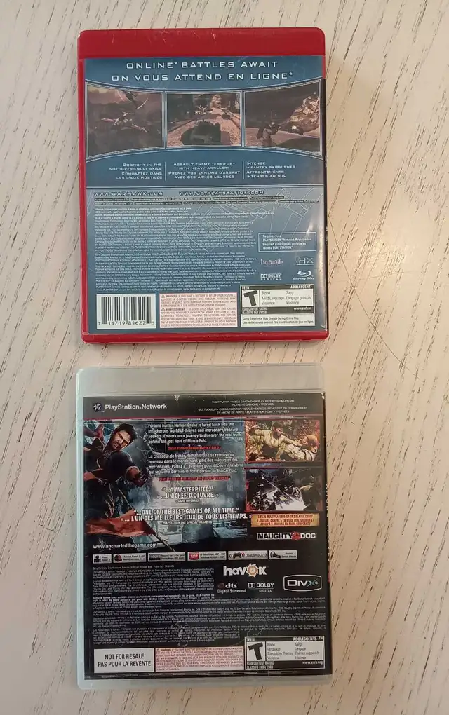 PS3 Games ($5 each)509456442070804482
