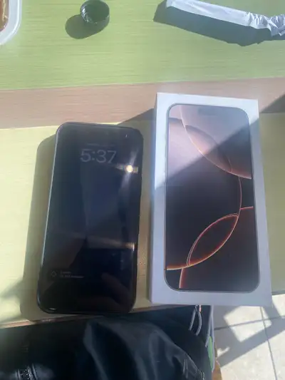 Too big for me want something smaller going back to my 11pro pick up only First use June 2025 It com...
