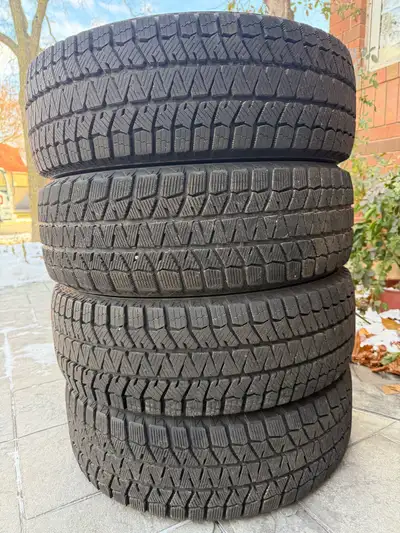 I have 5 - 215/65R16 Bridgestone Blizak tires for sale. These are barely used. These tires have lots...