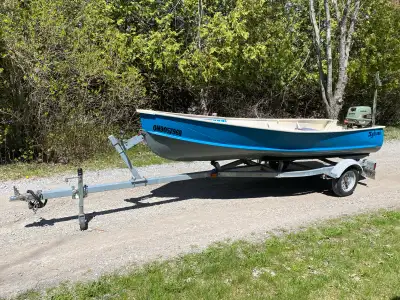 Package deal ready for the water. Excellent shape, everything works. Paperwork in hand. $3700 OBO