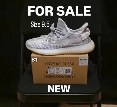 Adidas Yeezy V2 Static Non-Reflective size 9.5, View more