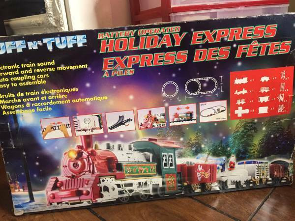 Holiday Express Train Electronic Sound Battery Operated Ruff N T in Toys & Games in Burnaby/New Westminster - Image 2
