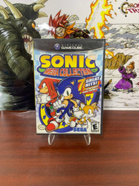 Sonic Mega Collection (Nintendo GameCube, 2002) CIB Complete wit