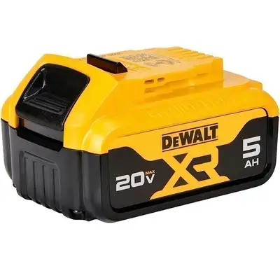 DEWALT 20V 5.0AH MAX XR BATTERIES POWER TOOLS DRILL SAW LITHIUM Model #:DCB205 Original Price - $199...