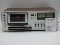 Hitachi Stereo Cassette Tape Deck (D-550R) - NEW Belts Installed