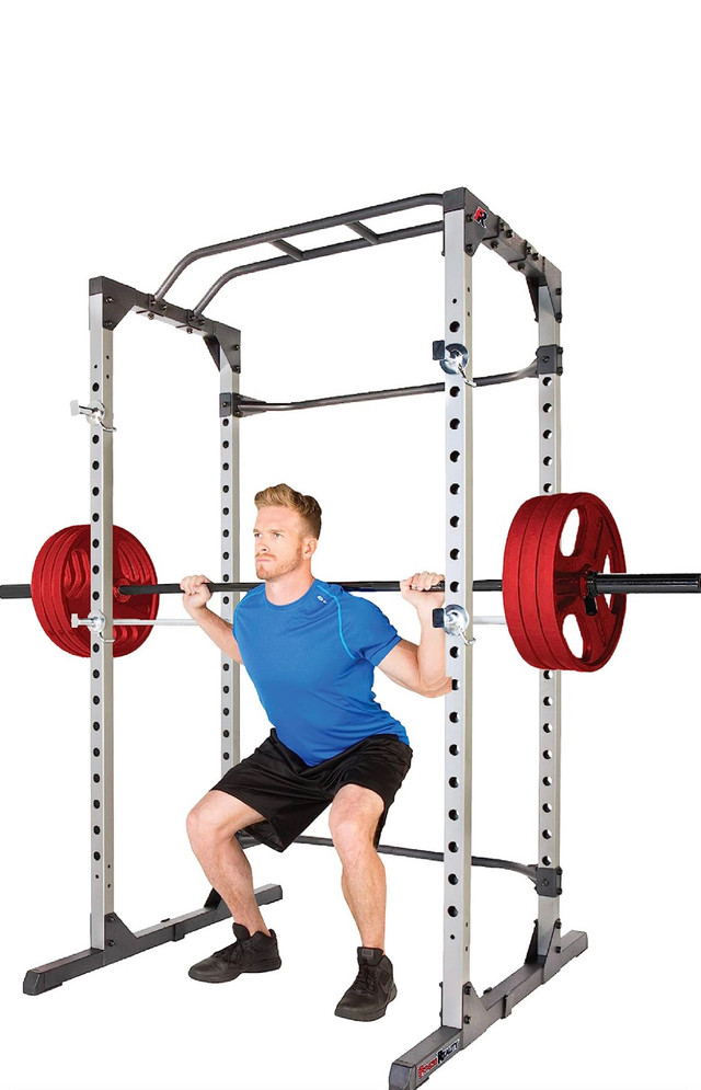Olympic Cage Home Gym System – Multifunction Squat Rack in Exercise Equipment in Hamilton - Image 3